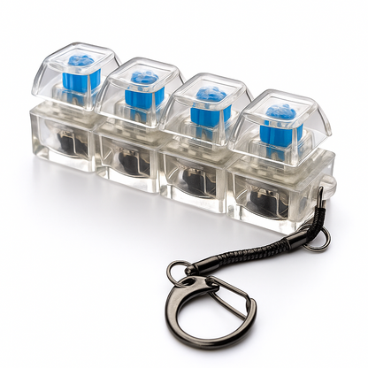 FidgetClick™ — Original LED Focus Keychain