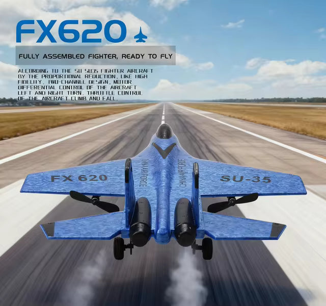 SkyFighter™ – SU35 LED RC Jet