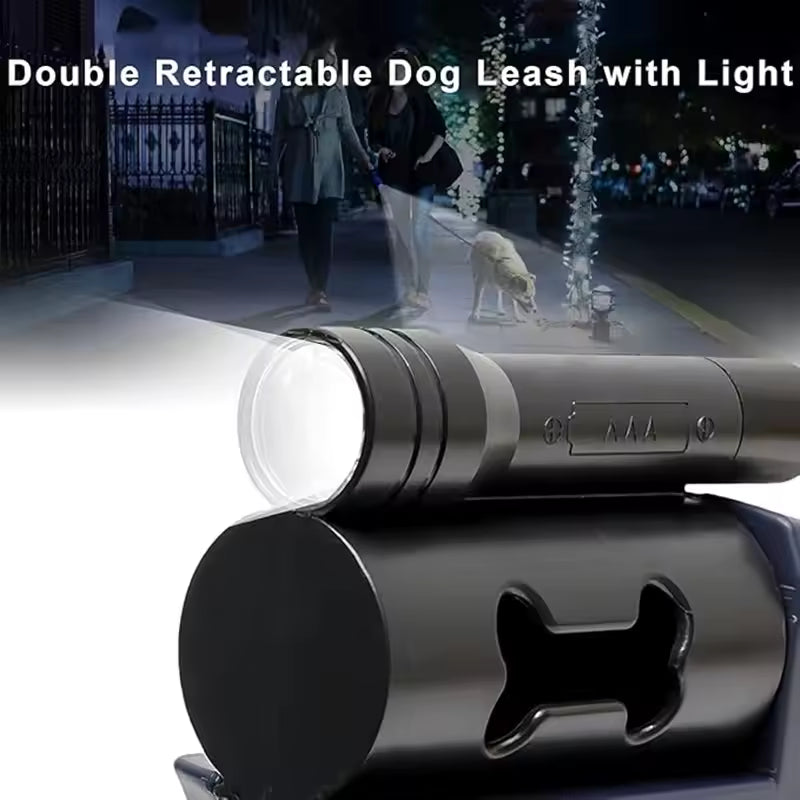 TwinPaws™ — Innovative Dual Retractable Dog Leash
